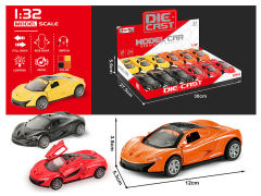 1:32 Die Cast Car Pull Back W/L_M(12in1) toys