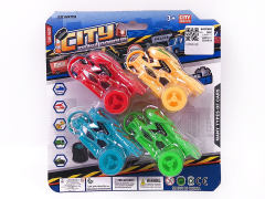 Pull Back Motorcycle(4in1) toys