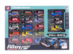 6.8CM Pull Back Car(18in1) toys