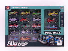 6.8CM Pull Back Car(18in1) toys