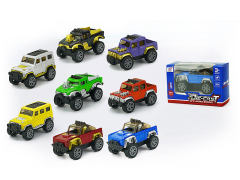 1:64 Die Cast Car Pull Back(4S8C) toys