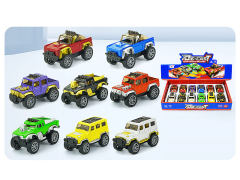 1:64 Die Cast Car Pull Back(12in1) toys