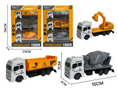 Pull Back Construction Truck(3in1) toys