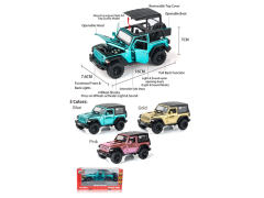 1:32 Die Cast Car Pull Back W/L_S(3C) toys