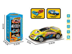 Pull Back Car(4in1) toys