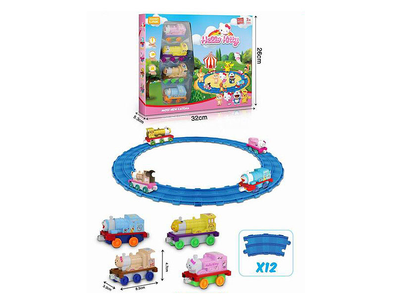 Die Cast Orbit Train Pull Back toys