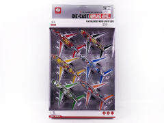 Pull Back Airplane(6in1) toys