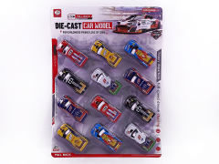 Die Cast Car Pull Back(12in1) toys