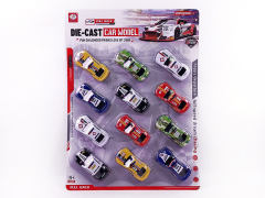 Die Cast Racing Car Pull Back(12in1) toys