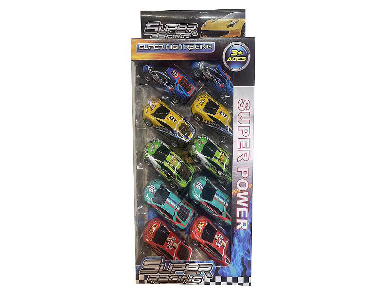 Pull Back Car(10in1) toys