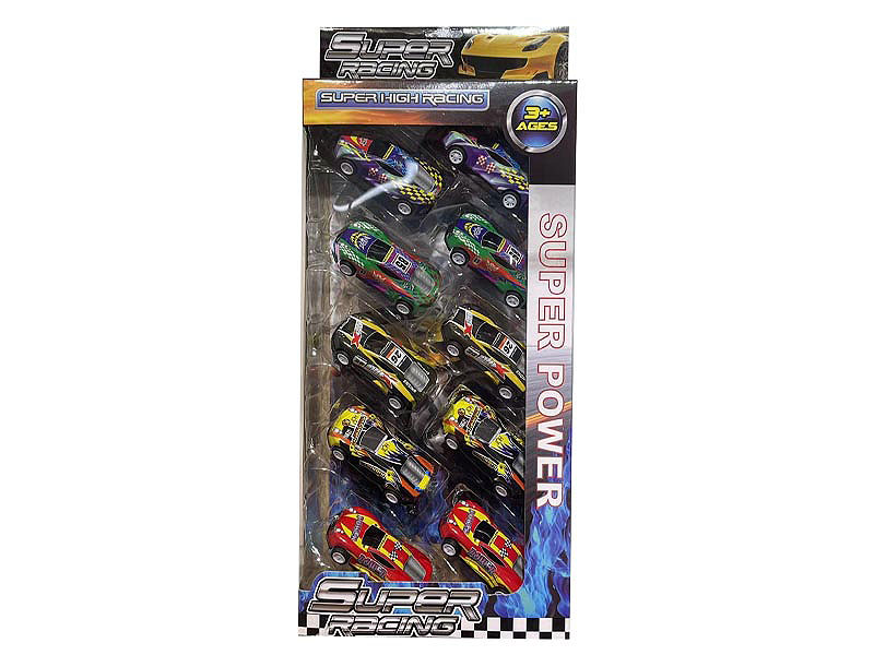 Pull Back Racing Car(10in1) toys