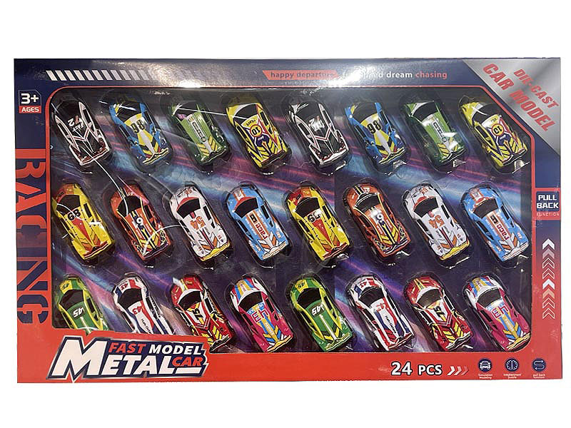 Pull Back Racing Car(24in1) toys