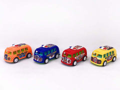 Pull Back Police Car(4in1) toys