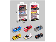 1:64 Die Cast Car Pull Back(3in1) toys