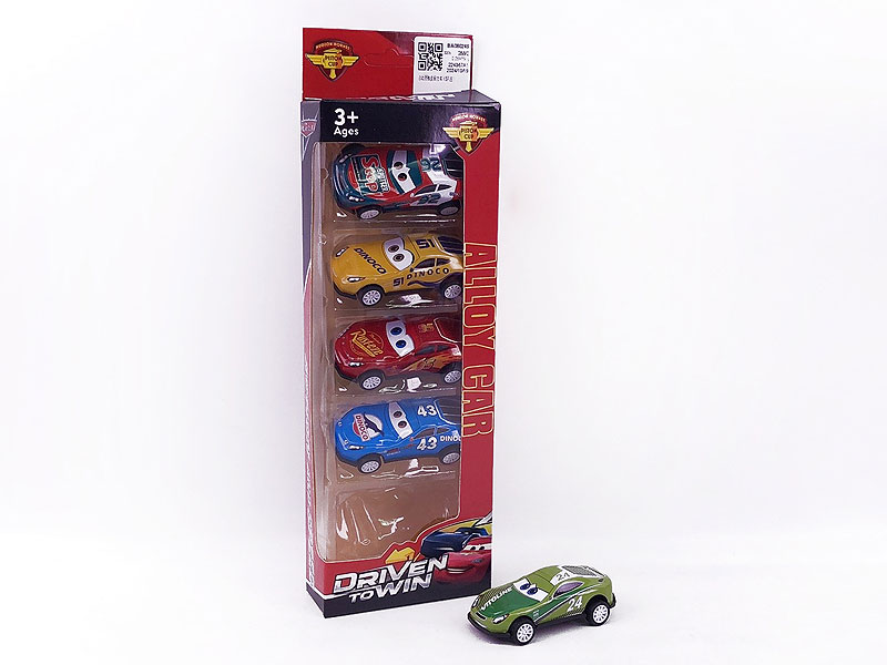 Pull Back Car(5in1) toys