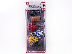 Pull Back Fighter & Tank(6in1) toys