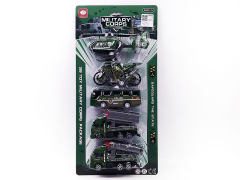 Pull Back Military Car Set(5in1) toys