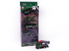 Pull Back Military Car Set(5in1) toys