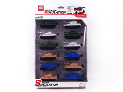 Pull Back Tank(12in1) toys