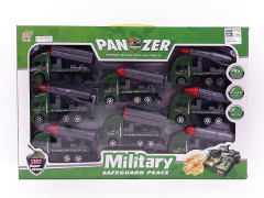 Pull Back Military Car(8in1) toys