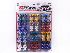 Pull Back Equaion Car(24in1) toys