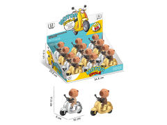 Pull Back Motorcycle(12in1) toys