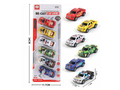 Pull Back Police Car(6in1) toys