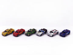 Pull Back Police Car(6in1) toys