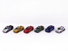 Pull Back Police Car(6S) toys