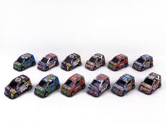 Die Cast Car Pull Back(12in1) toys