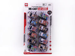 Die Cast Car Pull Back(12in1) toys