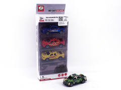 Pull Back Police Car(4in1) toys