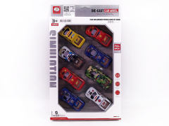 Pull Back Police Car(8in1) toys