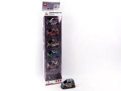 Die Cast Car Pull Back(6in1) toys