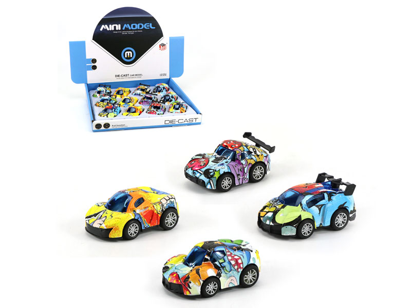 Die Cast Car Pull Back(12in1) toys