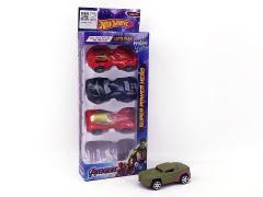 Pull Back Car(4in1) toys