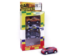 Pull Back Police Car(4in1) toys