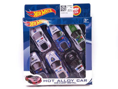 Pull Back Police Car(6in1) toys