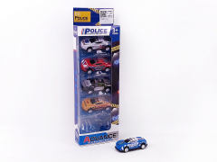 Pull Back Police Car(5in1) toys