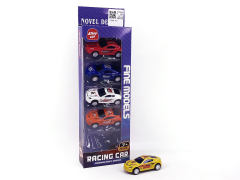 Die Cast Sports Car Pull Back(5in1) toys