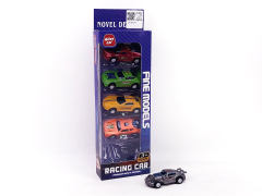 Die Cast Sports Car Pull Back(5in1) toys