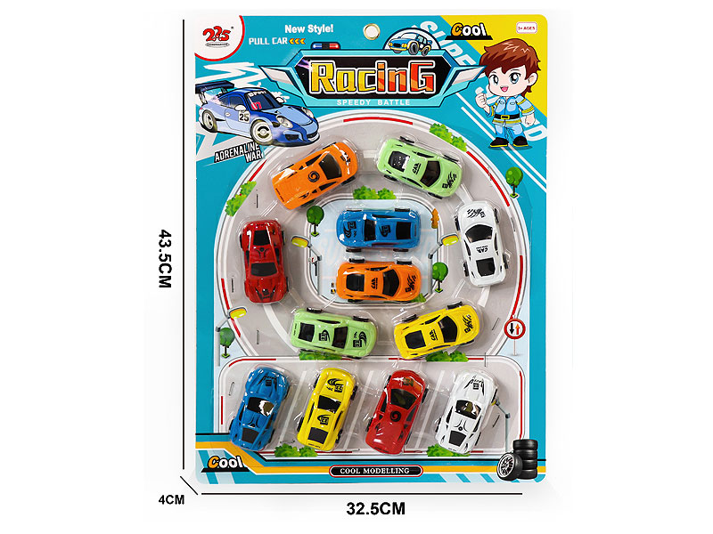 Pull Back Racing Car(12in1) toys