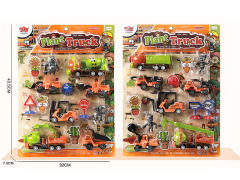 Pull Back Construction Truck Set(2S) toys