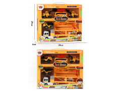 Pull Back Construction Truck Set(2S) toys