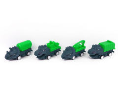 Pull Back Sanitation Truck(4S) toys