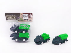 Pull Back Sanitation Truck(2in1) toys