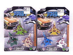 Pull Back Fighter(3in1) toys