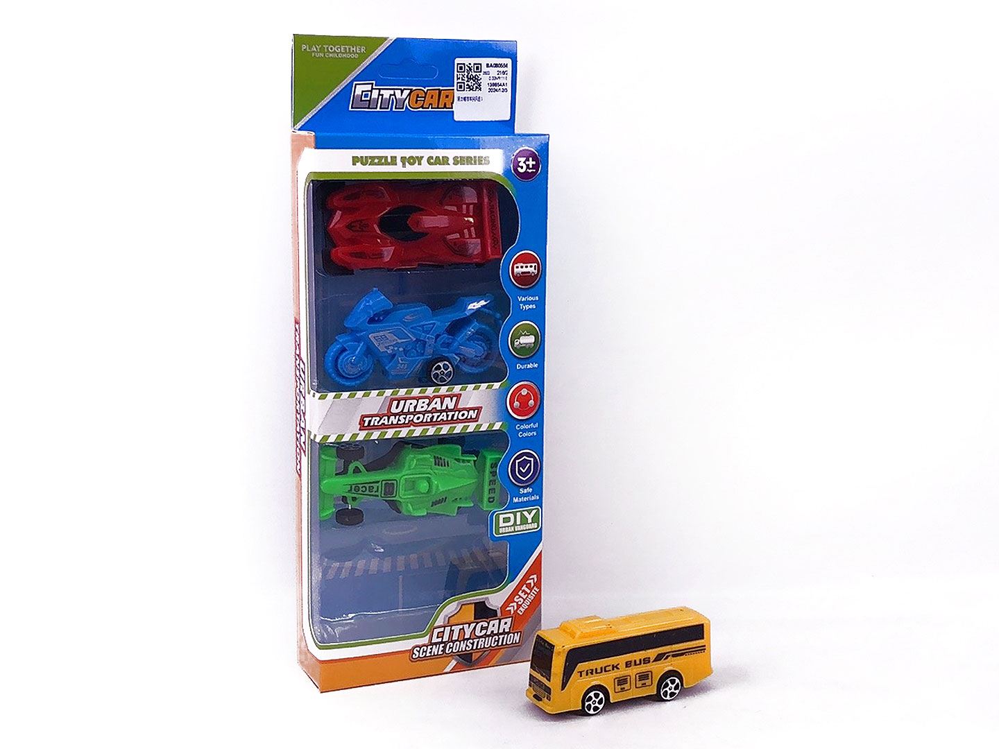 Pull Back Car(4in1) toys