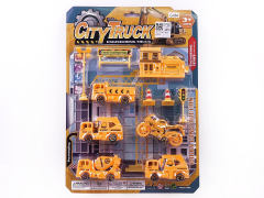 Pull Back Construction Truck Set toys