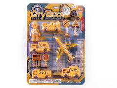 Pull Back Construction Truck Set toys